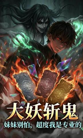 短剧《大妖斩鬼妹妹别怕，超度我是专业的》海报