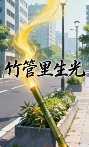 短剧《竹管里生光》海报