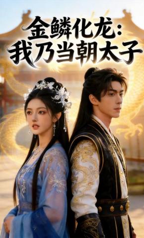 短剧《金鳞化龙：我乃当朝太子》海报