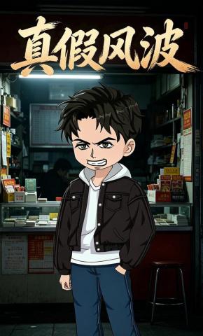 短剧《真假风波》海报