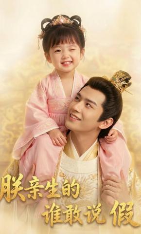 短剧《朕亲生的，谁敢说假》海报