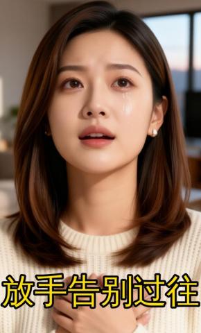 短剧《放手告别过往》海报