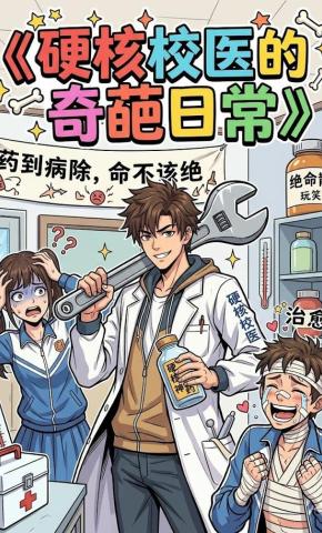短剧《硬核校医的奇葩日常》海报