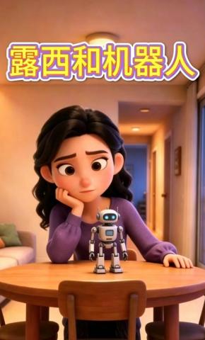 短剧《露西和机器人》海报