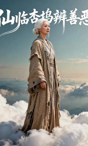 短剧《仙临杏坞辨善恶》海报