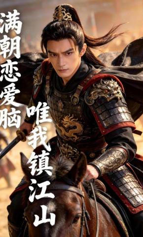 短剧《满朝恋爱脑，唯我镇江山》海报