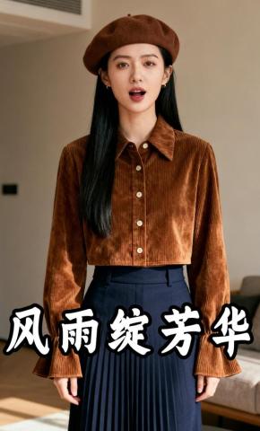 短剧《风雨绽芳华》海报