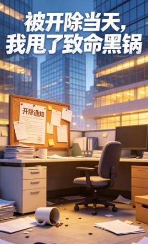 短剧《被开除当天，我甩了致命黑锅》海报