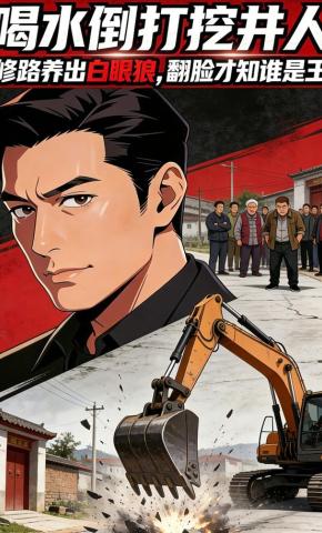 短剧《喝水倒打挖井人》海报