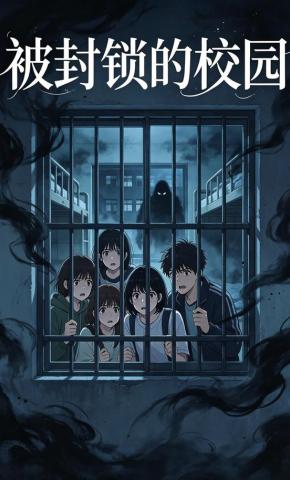 短剧《被封锁的校园》海报