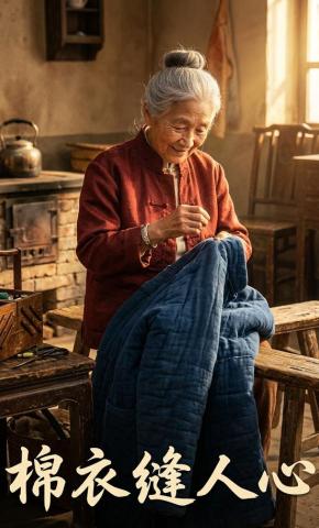 短剧《棉衣缝人心》海报