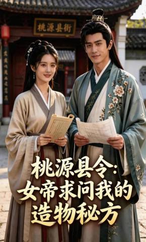 短剧《桃源县令：女帝求问我的造物秘方》海报