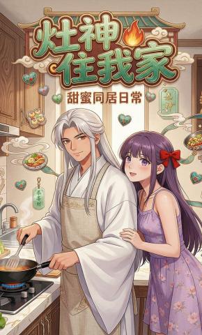 短剧《灶神住我家》海报