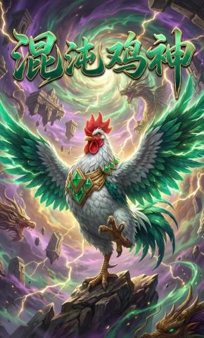 短剧《混沌鸡神》海报