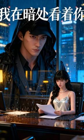 短剧《我在暗处看着你》海报