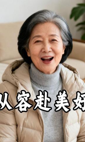 短剧《从容赴美好》海报