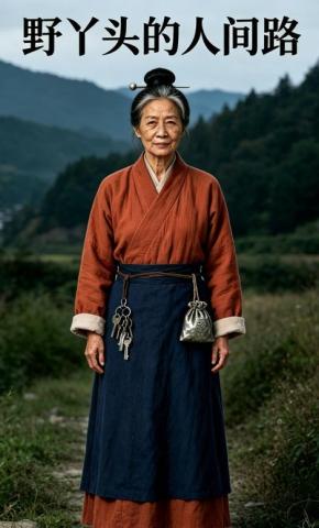 短剧《野丫头的人间路》海报