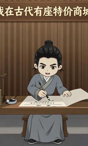 短剧《我在古代有座特价商城》海报