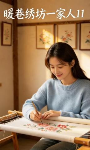 短剧《暖巷绣坊一家人11》海报