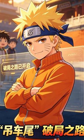 短剧《“吊车尾”破局之路》海报