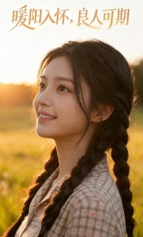 短剧《暖阳入怀，良人可期》海报