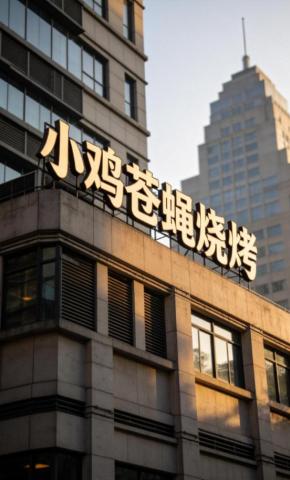 短剧《小鸡苍蝇烧烤》海报