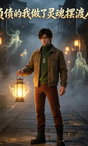 短剧《负债的我做了灵魂摆渡人》海报