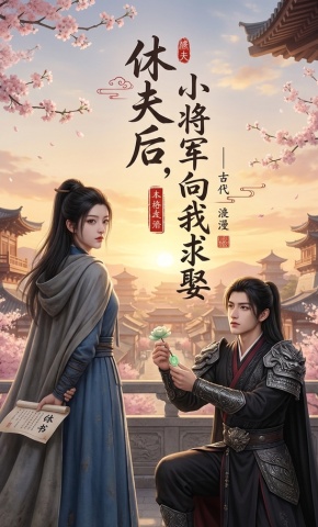 短剧《休夫后，小将军向我求娶》海报