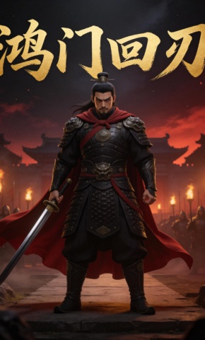 短剧《鸿门回刃》海报