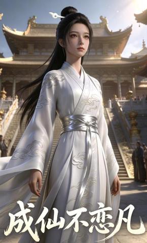 短剧《成仙不恋凡》海报