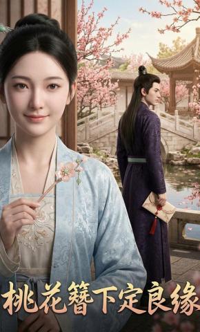短剧《桃花簪下定良缘》海报