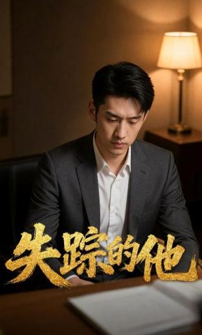 短剧《失踪的他》海报