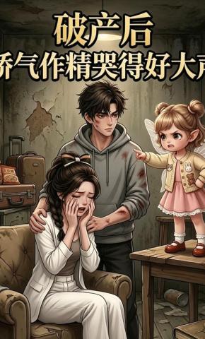 短剧《破产后，娇气作精哭得好大声》海报