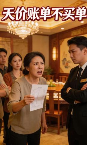 短剧《天价账单不买单》海报