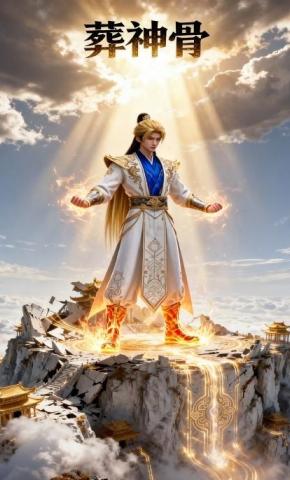 短剧《葬神骨》海报