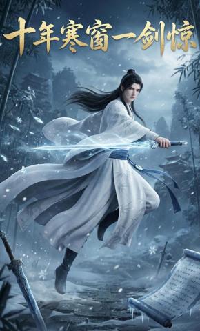 短剧《十年寒窗一剑惊》海报