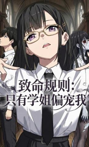 短剧《致命规则：只有学姐偏宠我》海报