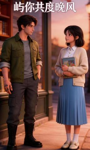 短剧《屿你共度晚风》海报