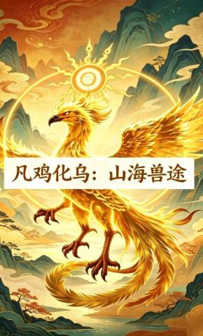短剧《凡鸡化乌山海兽途》海报