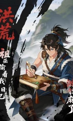 短剧《洪荒：祖巫偷看我日记，鸿钧麻了》海报
