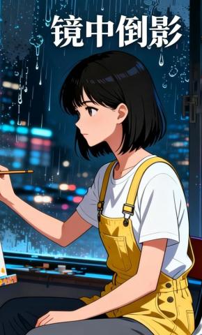 短剧《镜中倒影》海报