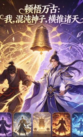 短剧《顿悟万古：我，混沌神子，横推诸天》海报