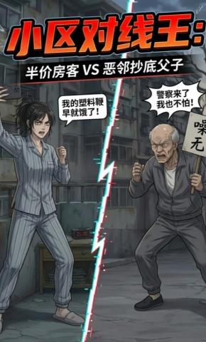 短剧《小区对线王》海报