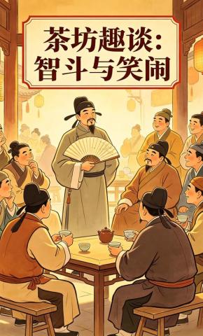 短剧《茶坊趣谈：智斗与笑闹》海报