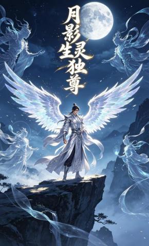 短剧《月影生灵独尊》海报