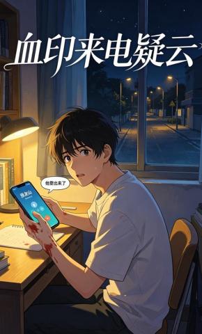 短剧《血印来电疑云》海报