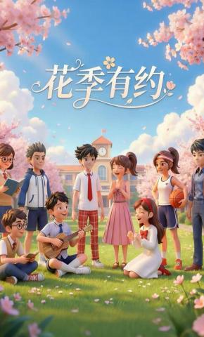 短剧《花季有约》海报