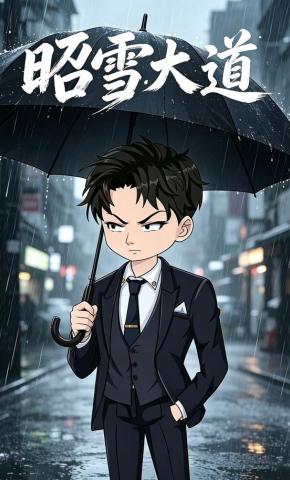 短剧《昭雪大道》海报