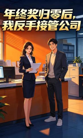 短剧《年终奖归零后，我反手接管公司》海报