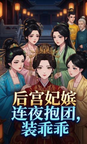 短剧《后宫妃嫔连夜抱团，装乖乖》海报